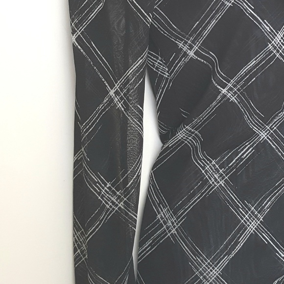 Ruffles Mesh Ooh La La Sheer Plaid Mesh Nylon Small Paris French Style Blouse - Picture 2 of 10